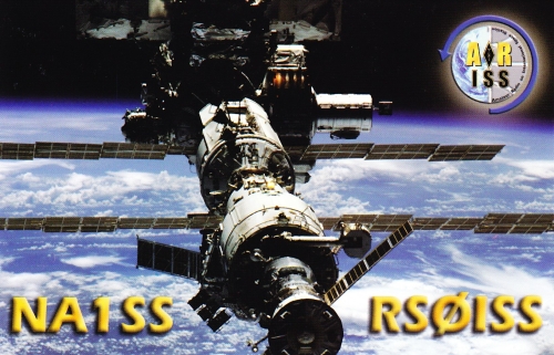 ISS QSL Card Front
